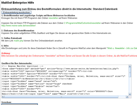 Newsletter Software