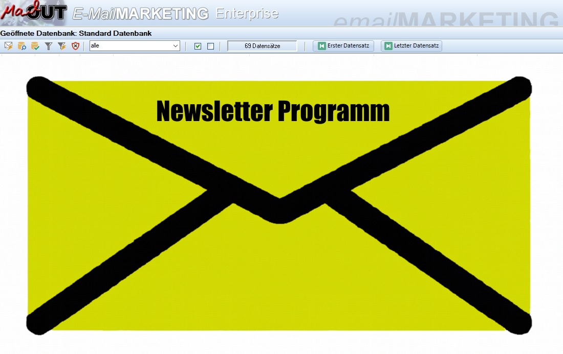 Newsletter Programm Marketing